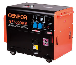 7KW Silent Diesel Generator 100% Standard Power Output Genset Powered Machine